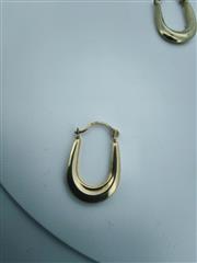 Gold Earrings 10K Yellow Gold 0.45g